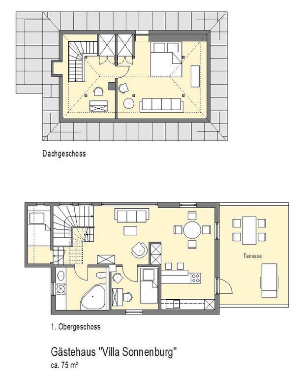 Villa Sonnenburg Gaestehaus Rathmannsdorf Kültér fotó